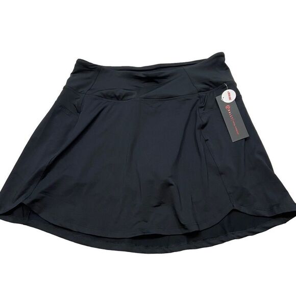 New with Tags Bally Total Fitness Dry-Will Black Skort Size XL - Picture 1 of 10